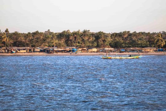 Un pueblo de pescadores a la orilla del río Casamance